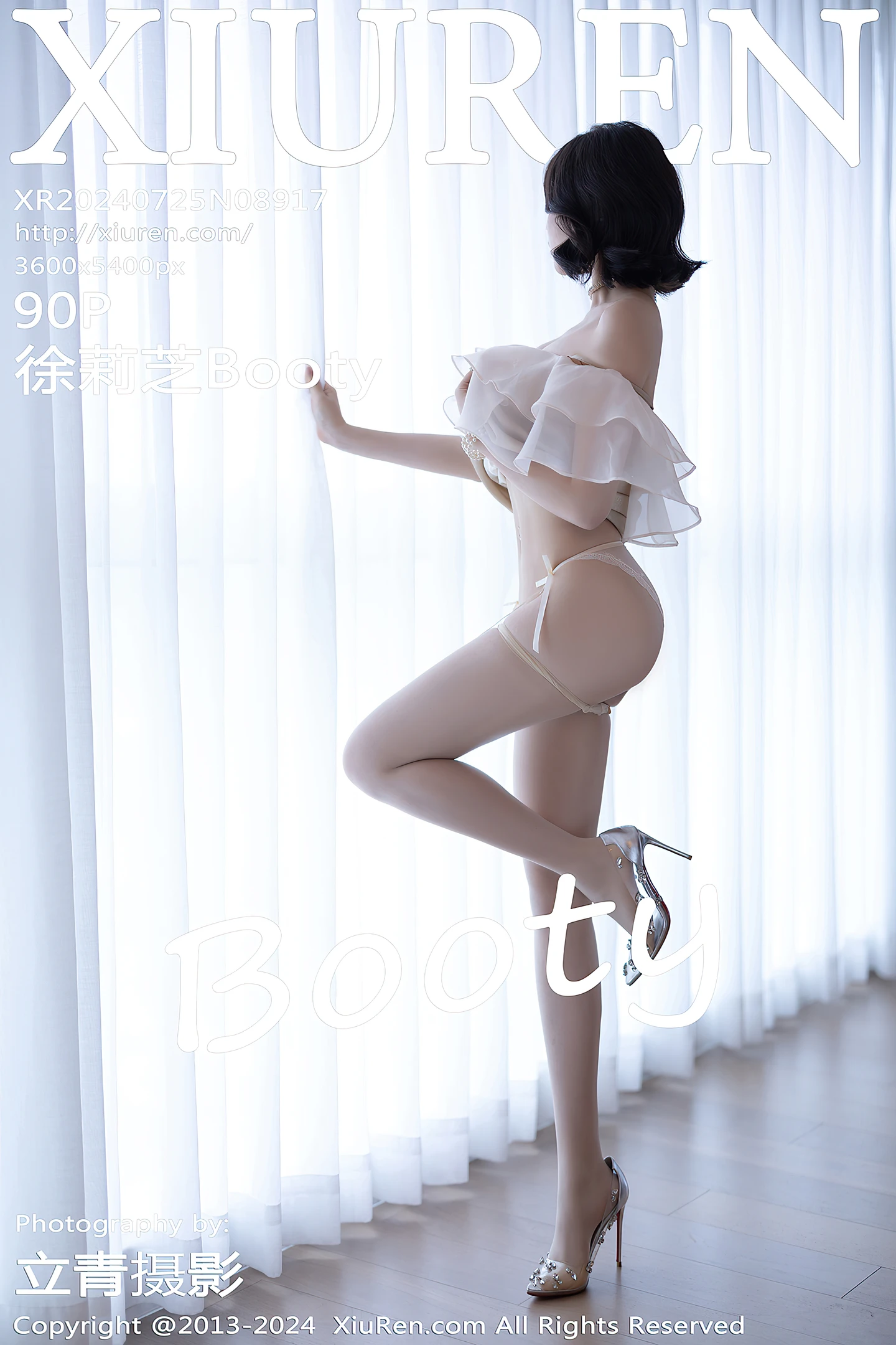 [XiuRen秀人网]No.8917_女神徐莉芝Booty性感浅色连衣短裙+黑色情趣内衣迷人诱惑写真90P-秀人网 - XiuRen.Space